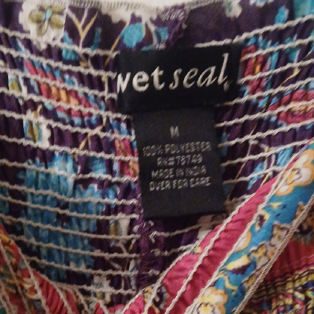 Bohemian Smocked Dress - Picture 2 of 6